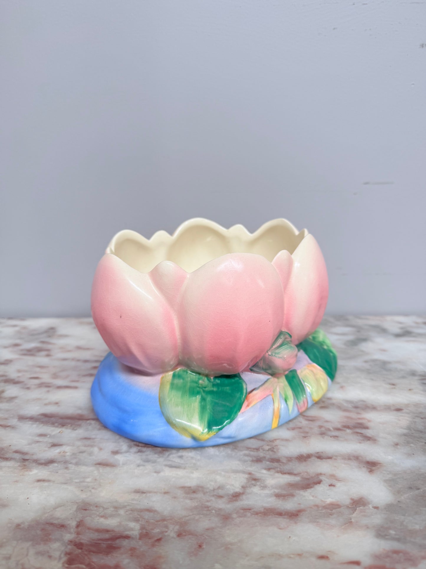 Vintage Clarice Cliff Water Lily Bowl