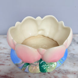 Vintage Clarice Cliff Water Lily Bowl