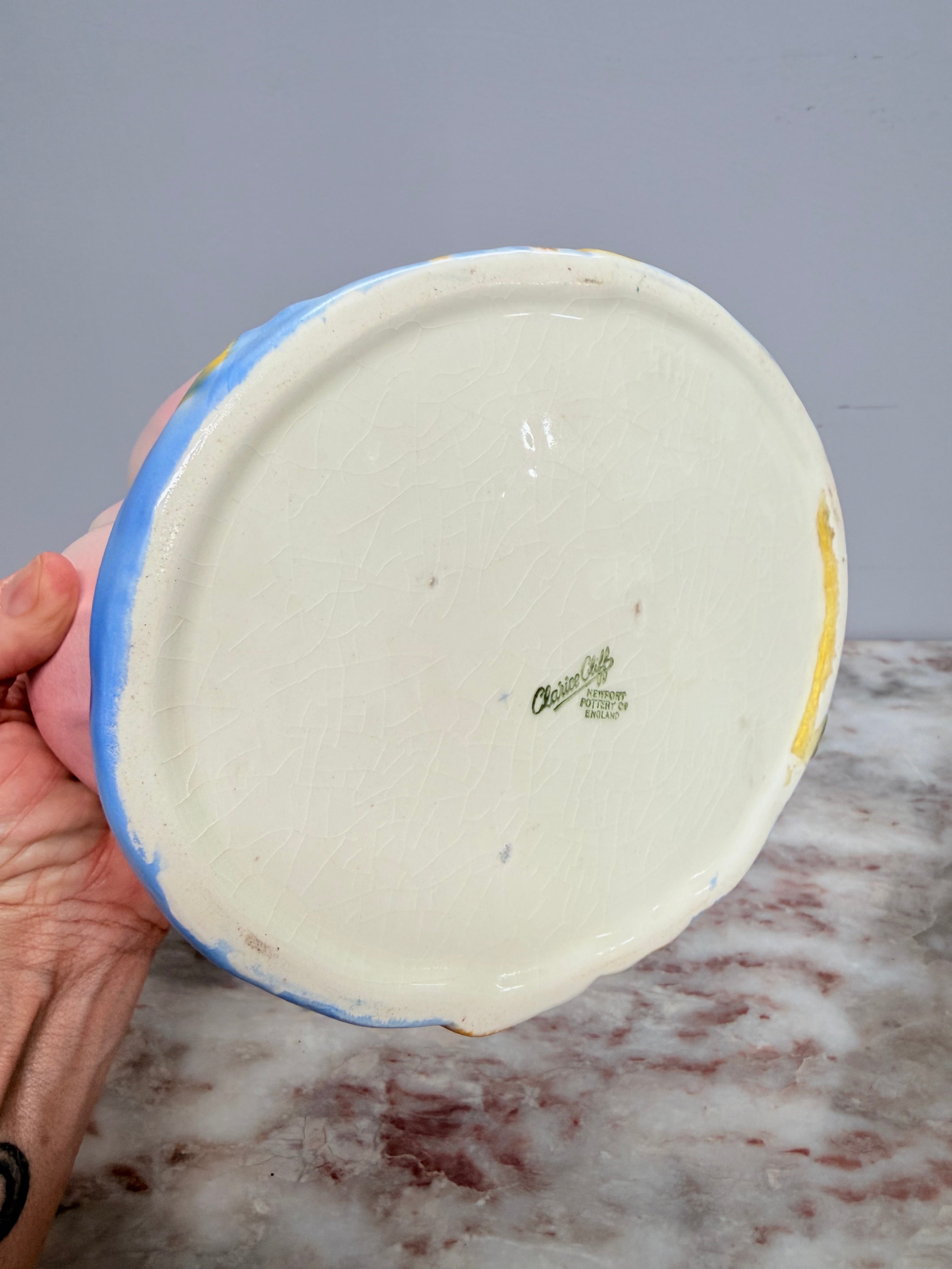 Vintage Clarice Cliff Water Lily Bowl | Antique & Vintage | Moonee Ponds Antiques | Australia Wide