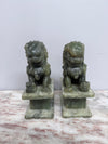 Pair of Carved Soapstone Chinese Foo Dogs | Antique & Vintage | Moonee Ponds Antiques | Australia Wide Delivery