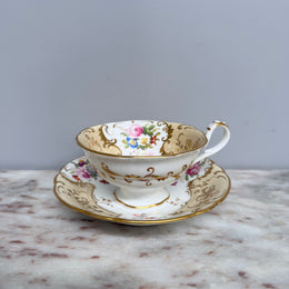 Antique John Ridgway 'Rivoli' Cup & Saucer