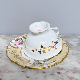Antique John Ridgway 'Rivoli' Cup & Saucer