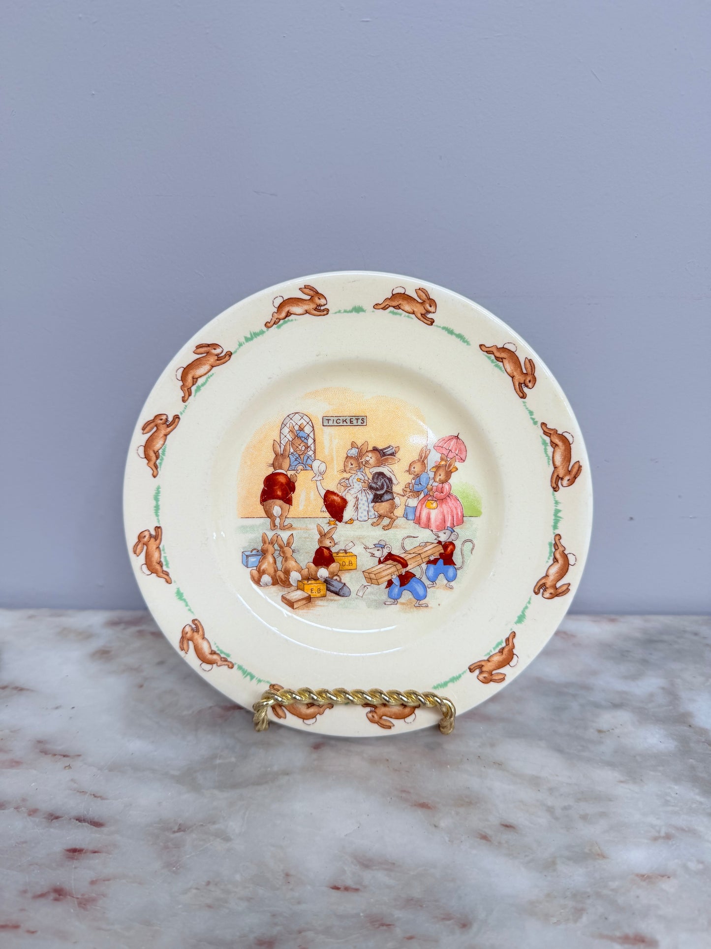 Royal Doulton Bunnykins Plate