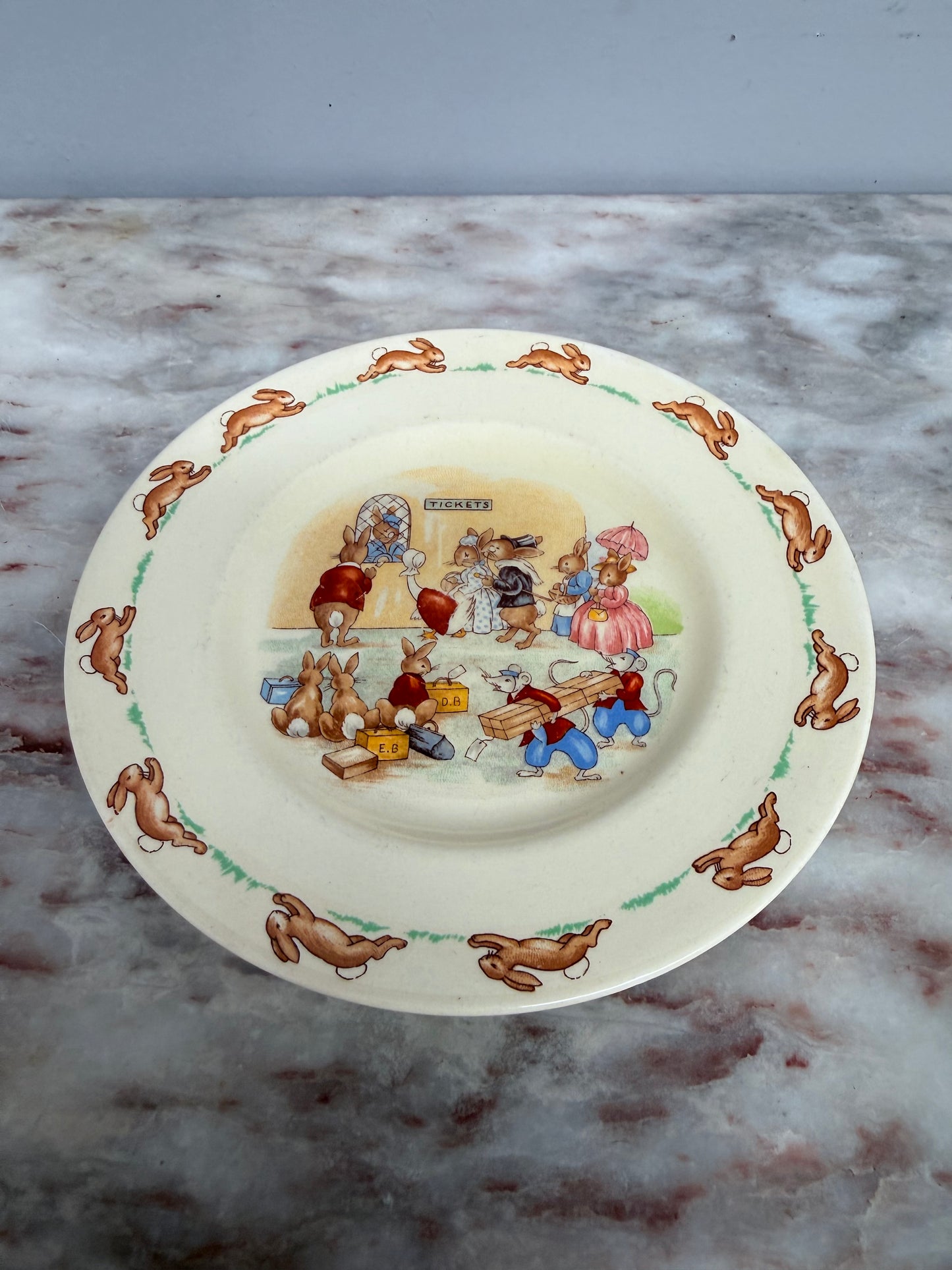 Royal Doulton Bunnykins Plate