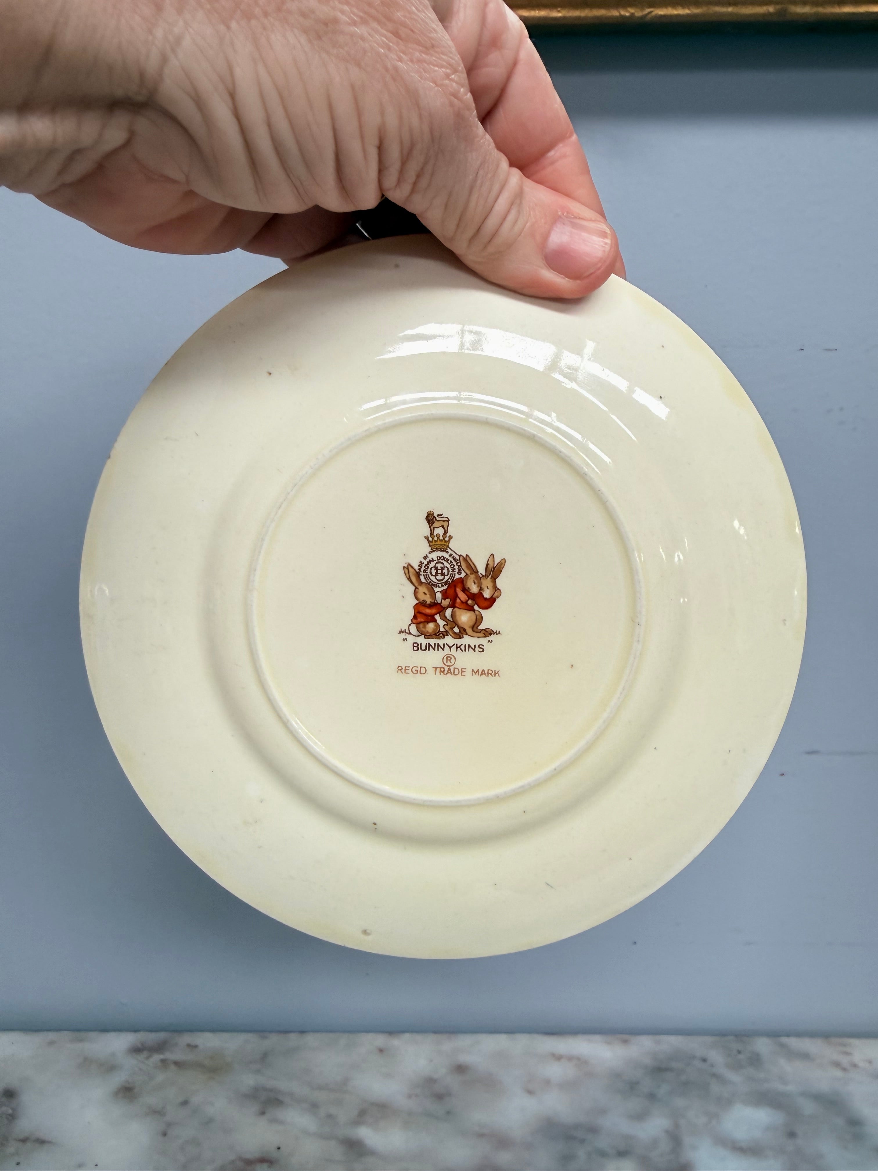 Royal Doulton Bunnykins Plate | Antique & Vintage | Moonee Ponds Antiques | Australia Wide
