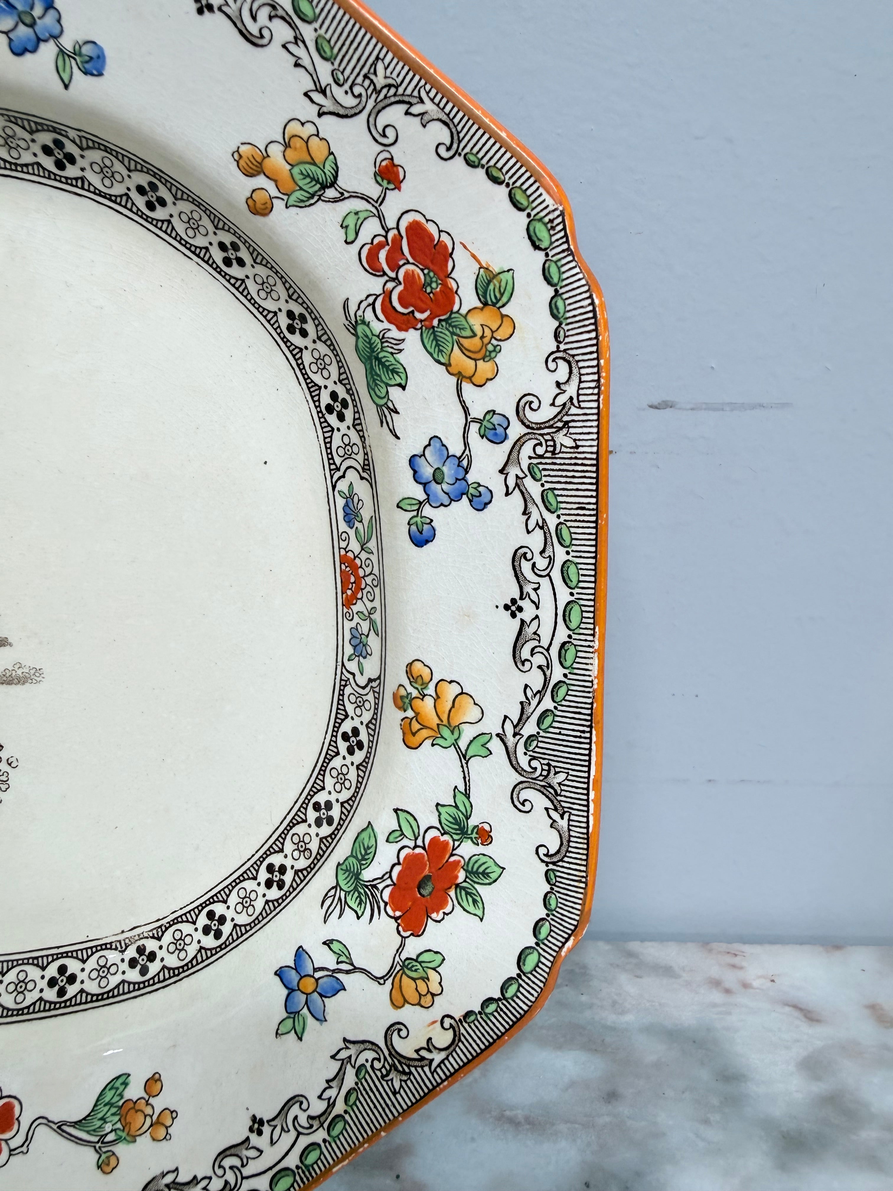 Copeland Spode Meat/Serving Plate | Antique & Vintage | Moonee Ponds Antiques | Australia Wide