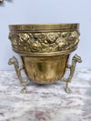 Art Nouveau Style Edwardian Brass Jardiniere | Antique & Vintage | Moonee Ponds Antiques | Australia Wide Delivery