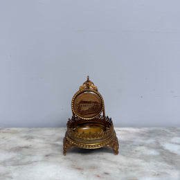 Vintage French Palais Royale Pocket Watch Holder C:1900