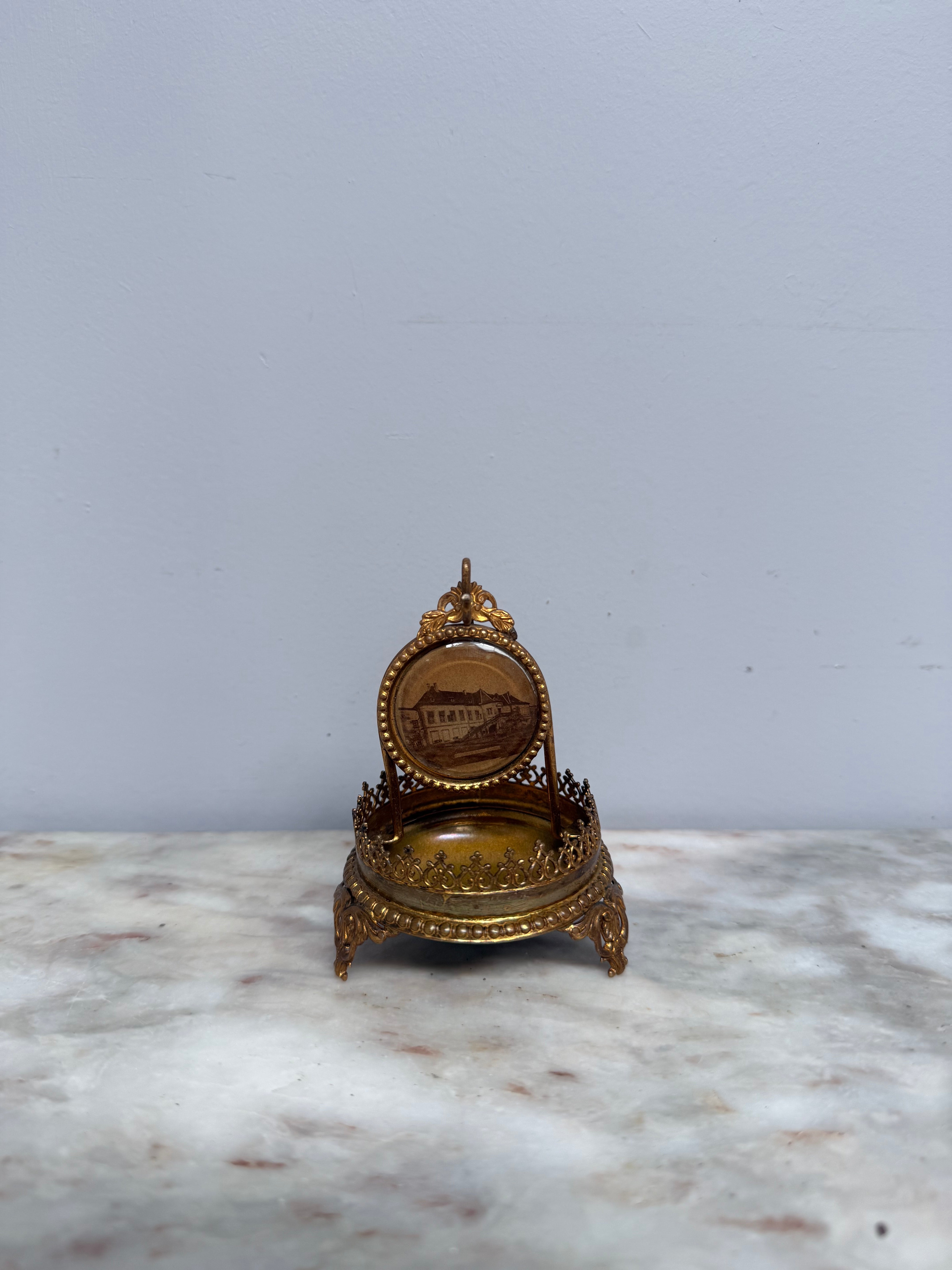 Vintage French Palais Royale Pocket Watch Holder C:1900 | Antique & Vintage | Moonee Ponds Antiques | Australia Wide Delivery
