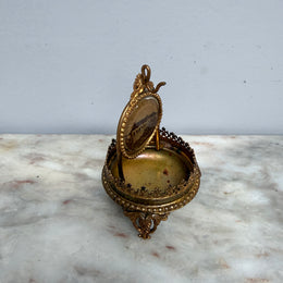 Vintage French Palais Royale Pocket Watch Holder C:1900