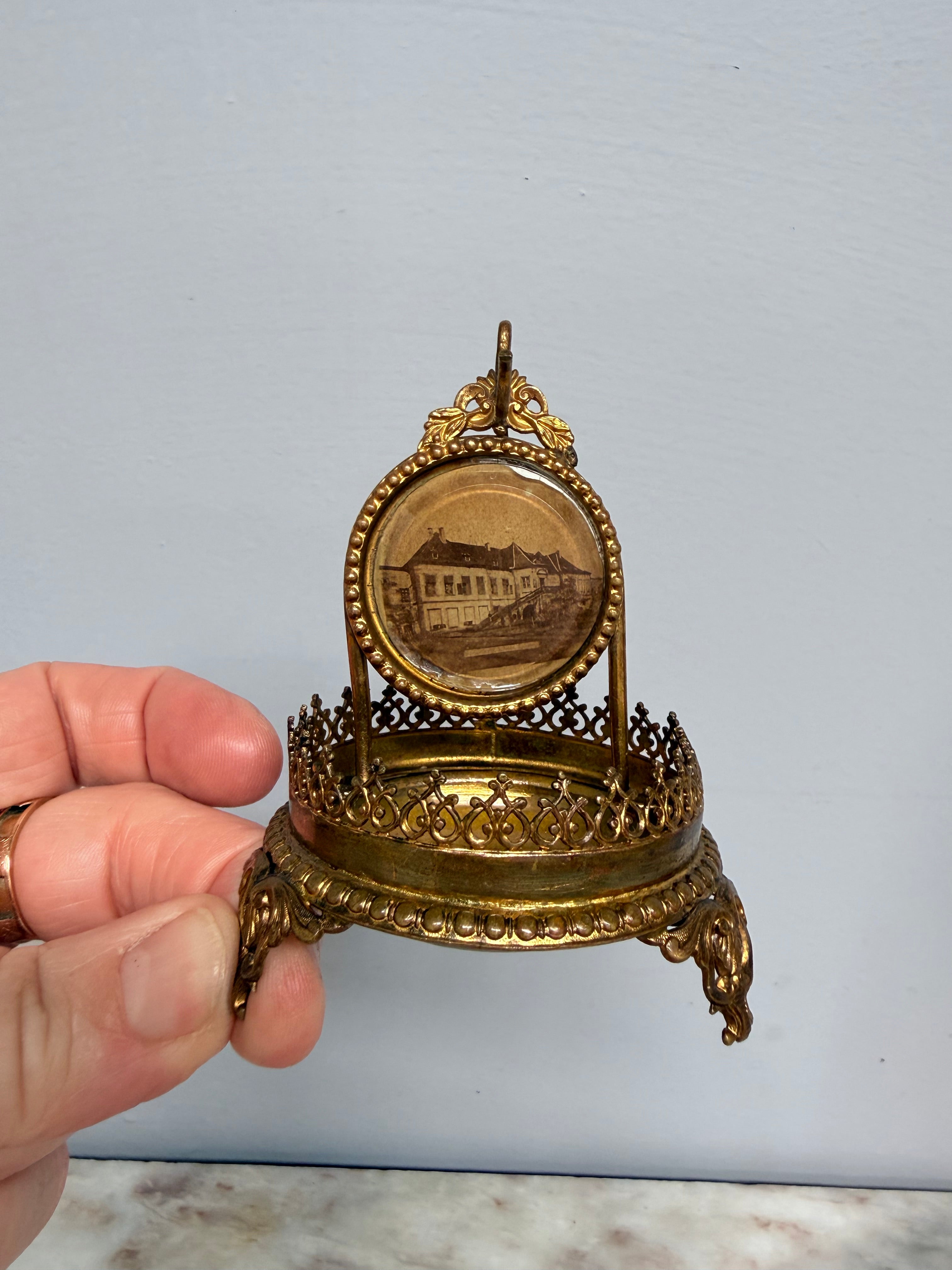 Vintage French Palais Royale Pocket Watch Holder C:1900 | Antique & Vintage | Moonee Ponds Antiques | Australia Wide Delivery