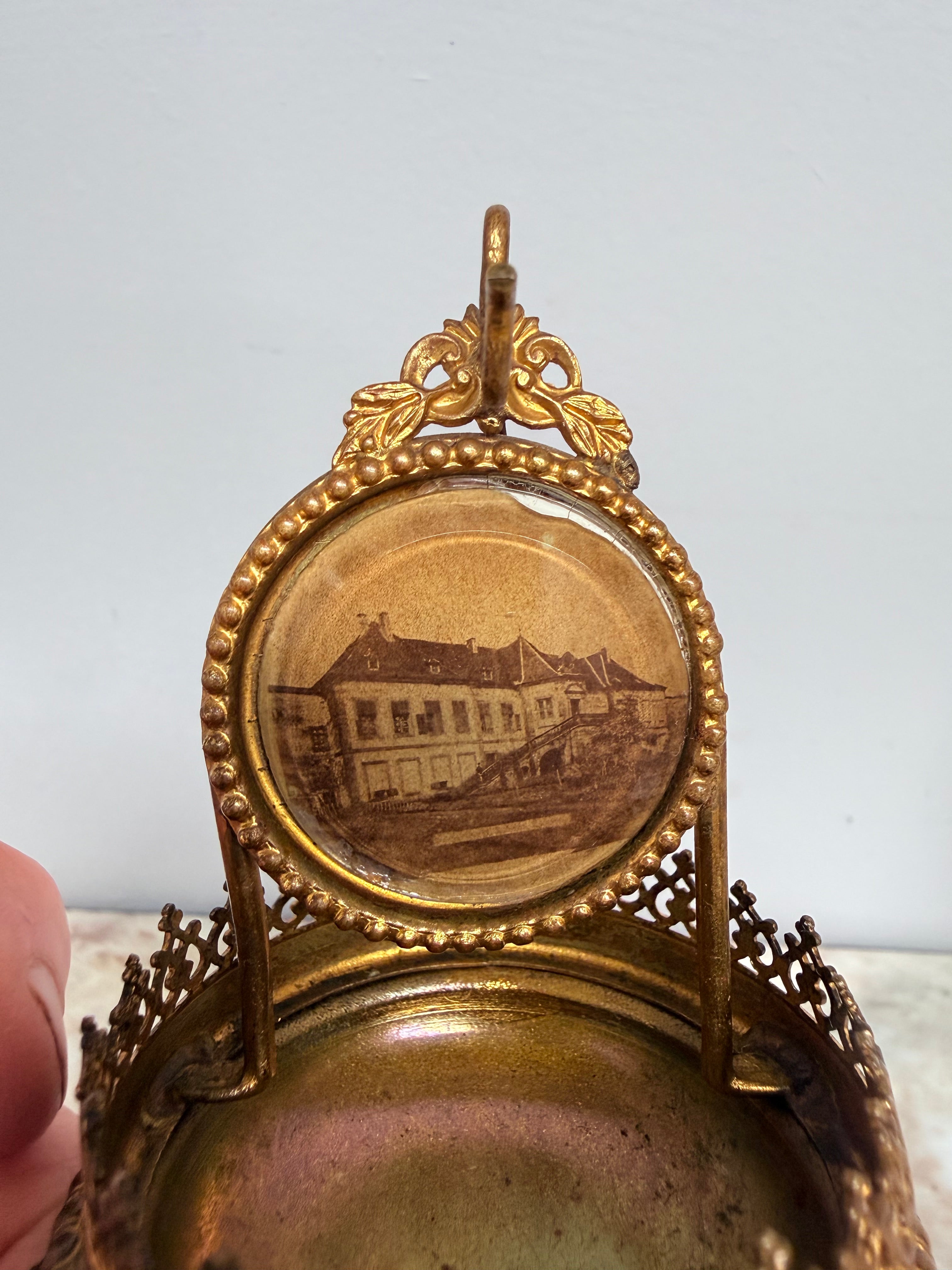 Vintage French Palais Royale Pocket Watch Holder C:1900 | Antique & Vintage | Moonee Ponds Antiques | Australia Wide Delivery
