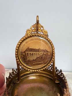 Vintage French Palais Royale Pocket Watch Holder C:1900 | Antique & Vintage | Moonee Ponds Antiques | Australia Wide Delivery