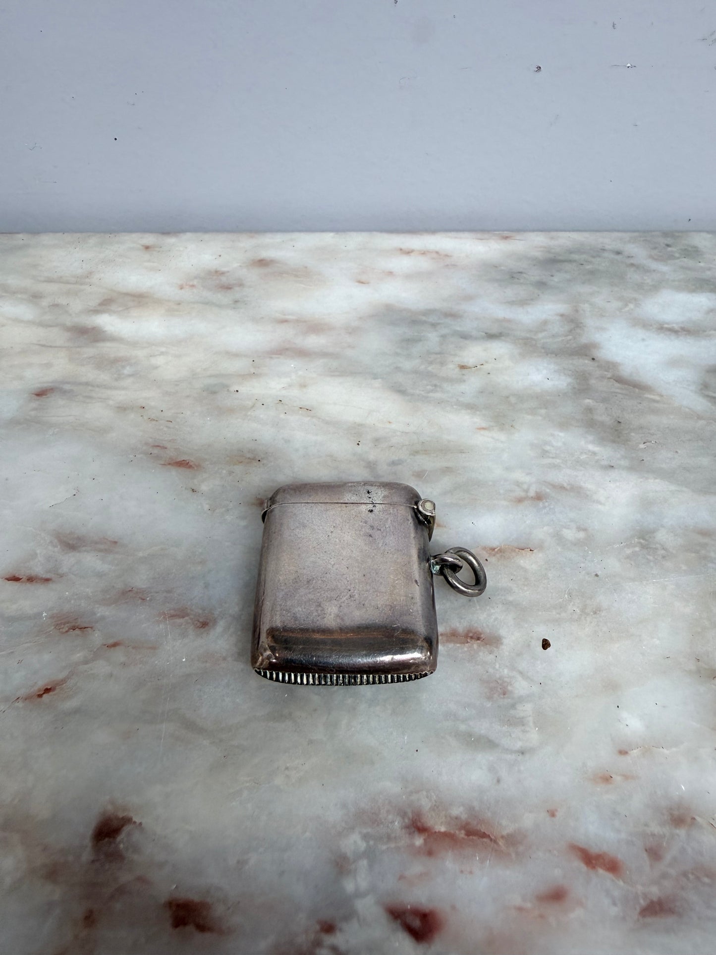 Rare Chester Silver Vesta Fob Case C:1901