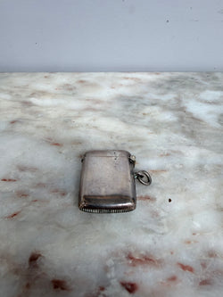 Rare Chester Silver Vesta Fob Case C:1901 | Antique & Vintage | Moonee Ponds Antiques | Australia Wide Delivery