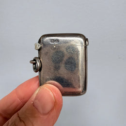 Rare Chester Silver Vesta Fob Case C:1901