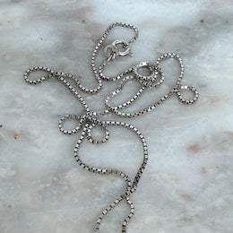 Vintage Silver Cross and Chain