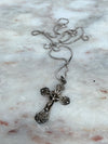 Vintage Silver Cross and Chain | Antique & Vintage | Moonee Ponds Antiques | Australia Wide Delivery