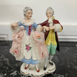 Dresden Lace Figurine