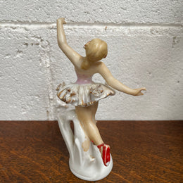 Dresden Style Figurine of a Ballerina