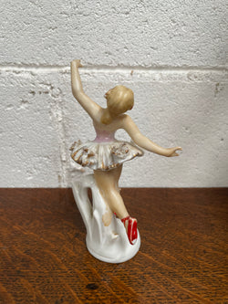 Dresden Style Figurine of a Ballerina | Antique & Vintage | Moonee Ponds Antiques | Australia Wide Delivery