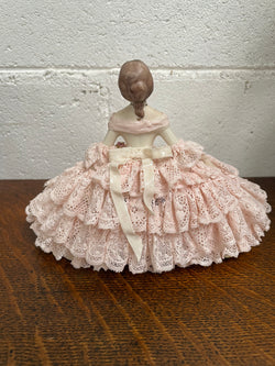 Large Dresden Figurine of a Lady | Antique & Vintage | Moonee Ponds Antiques | Australia Wide Delivery