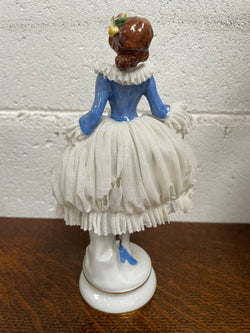 Dresden Lace Figurine | Antique & Vintage | Moonee Ponds Antiques | Australia Wide Delivery