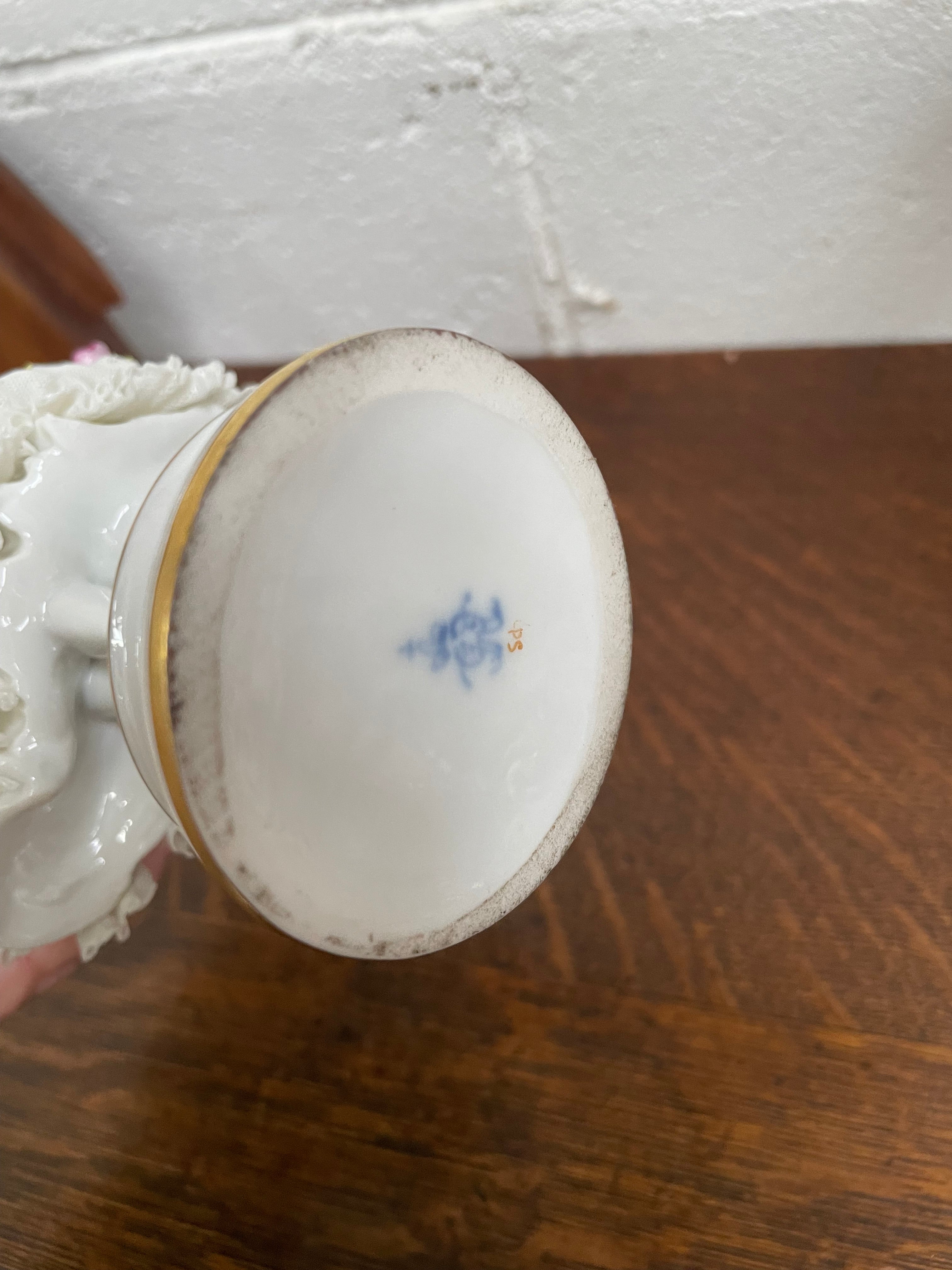 Dresden Lace Figurine | Antique & Vintage | Moonee Ponds Antiques | Australia Wide Delivery