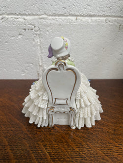 Dresden Lace Figurine | Antique & Vintage | Moonee Ponds Antiques | Australia Wide Delivery