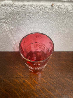Antique Ruby Glass Cup | Antique & Vintage | Moonee Ponds Antiques | Australia Wide Delivery
