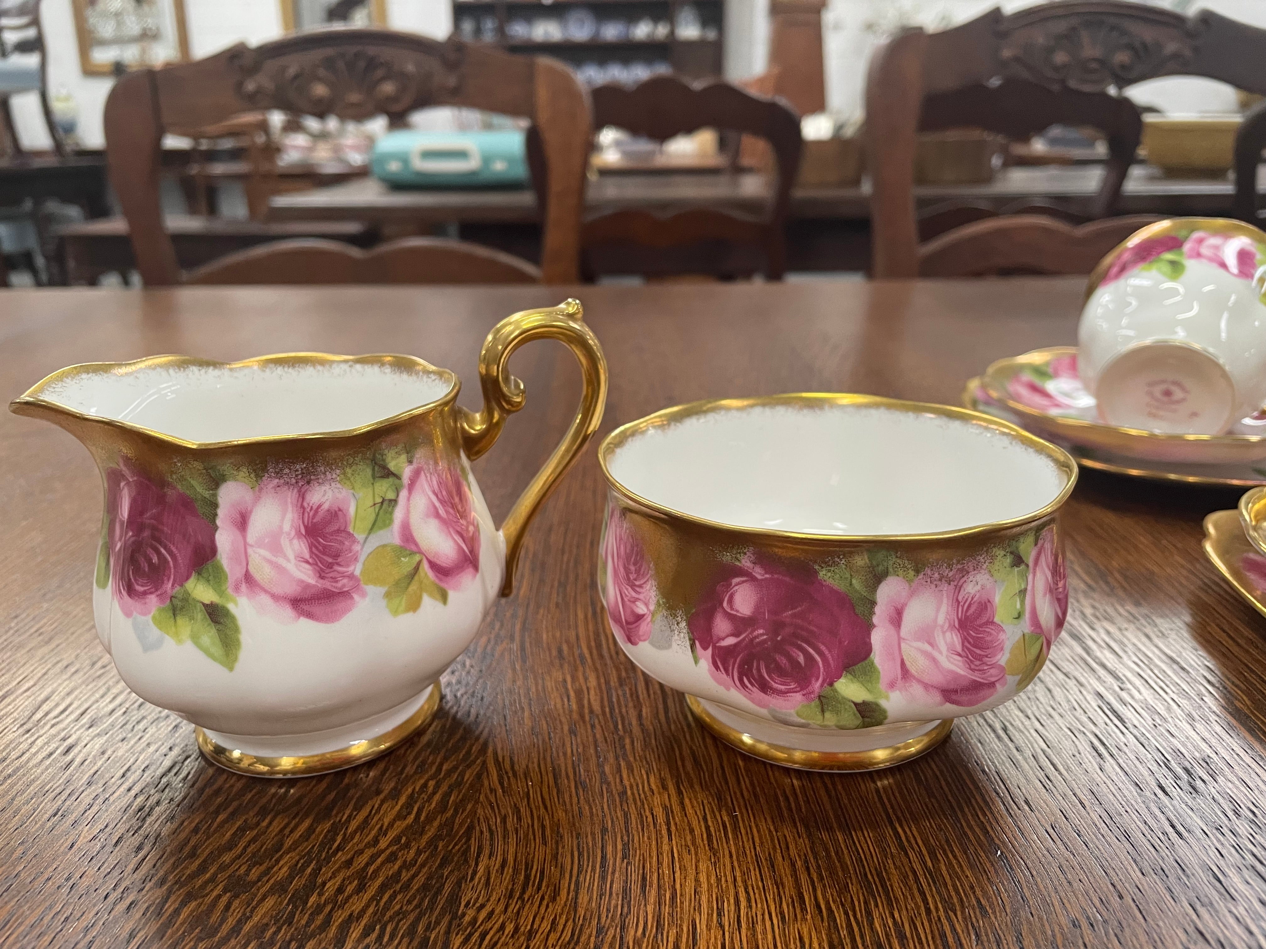 Royal Albert "Old English Rose" 21 pcs Tea Set Made In England | Antique & Vintage | Moonee Ponds Antiques | Australia Wide Delivery