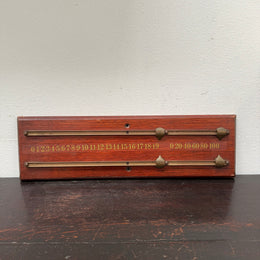 Antique Billiards / Snooker Score Rack