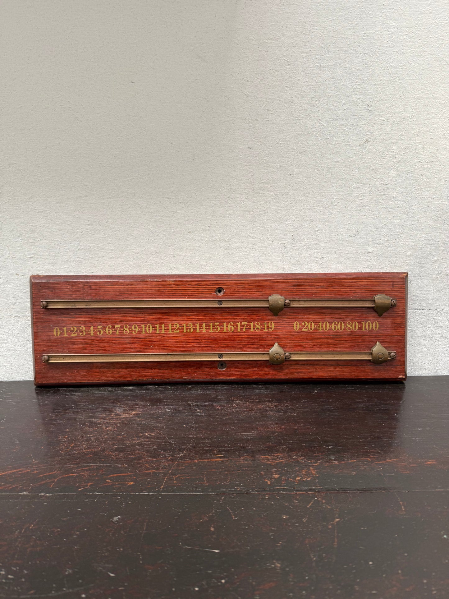 Antique Billiards / Snooker Score Rack