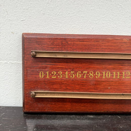 Antique Billiards / Snooker Score Rack