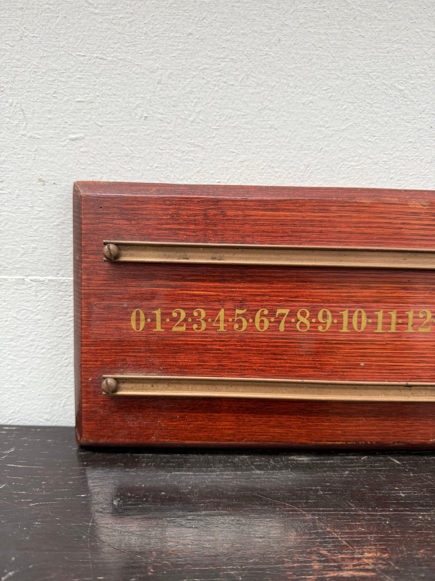 Antique Billiards / Snooker Score Rack