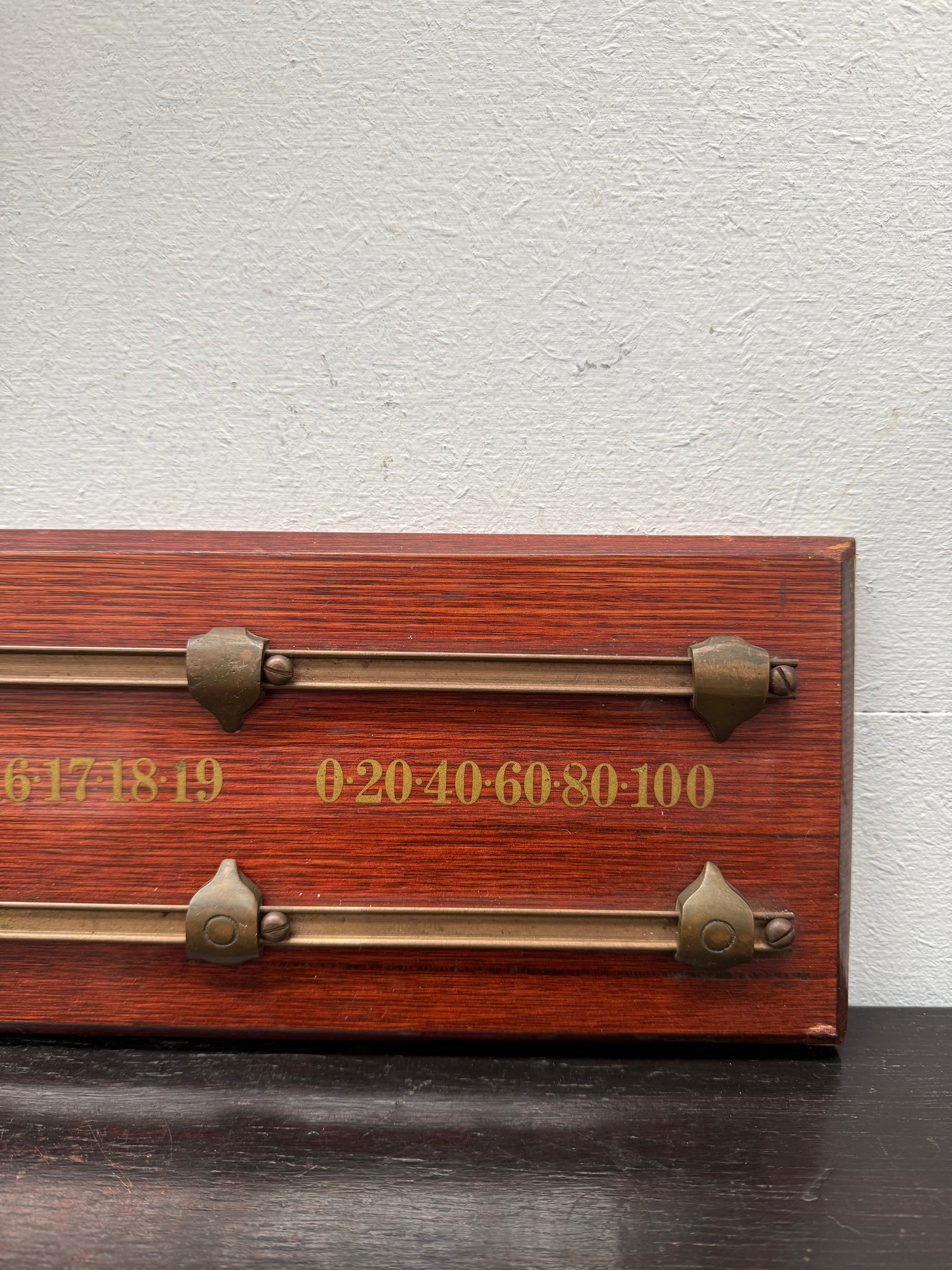 Antique Billiards / Snooker Score Rack | Antique & Vintage | Moonee Ponds Antiques | Australia Wide Delivery