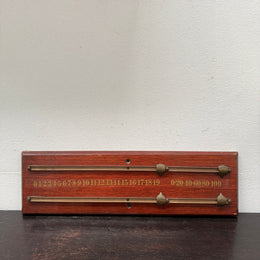 Antique Billiards / Snooker Score Rack