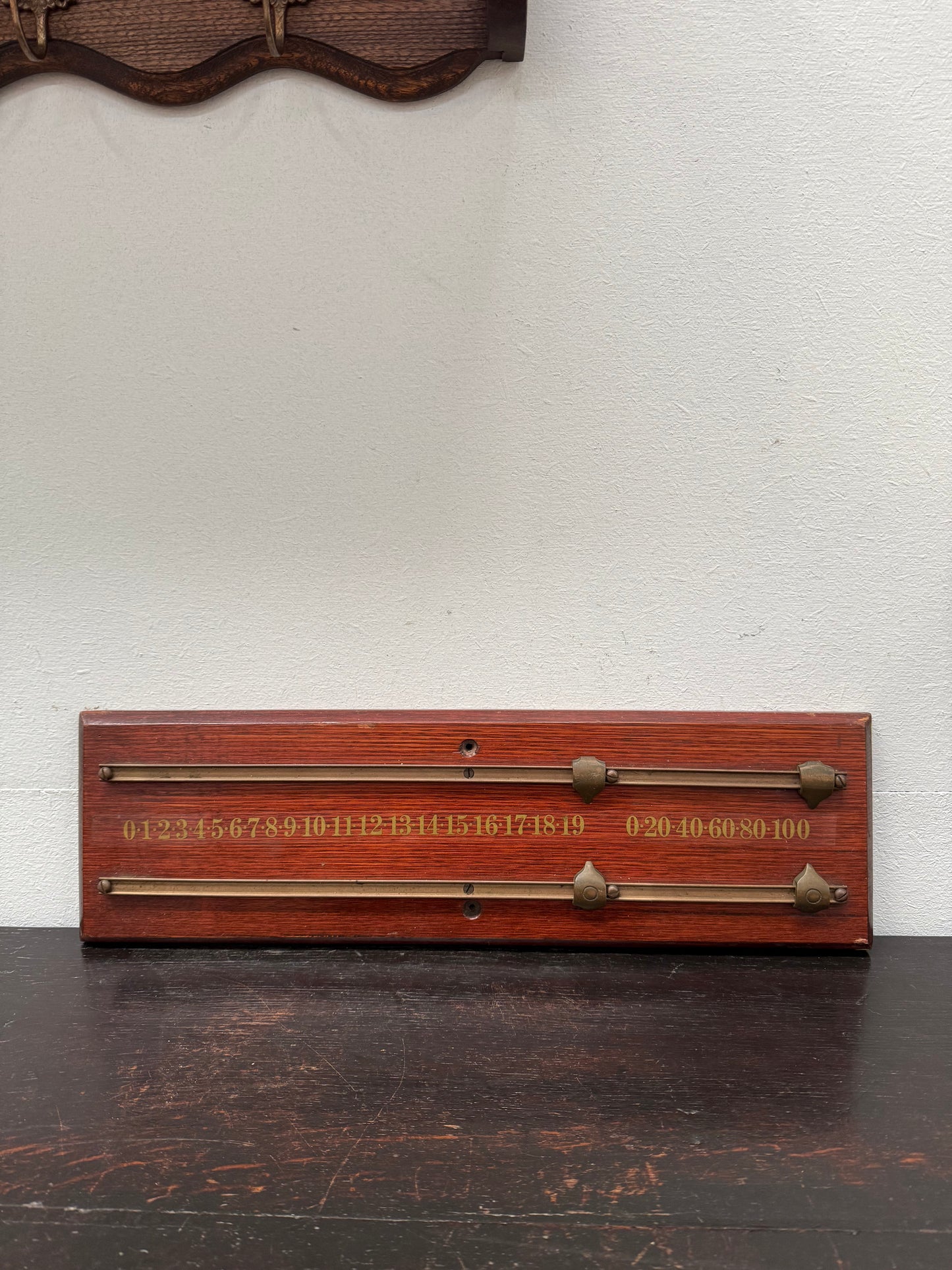 Antique Billiards / Snooker Score Rack