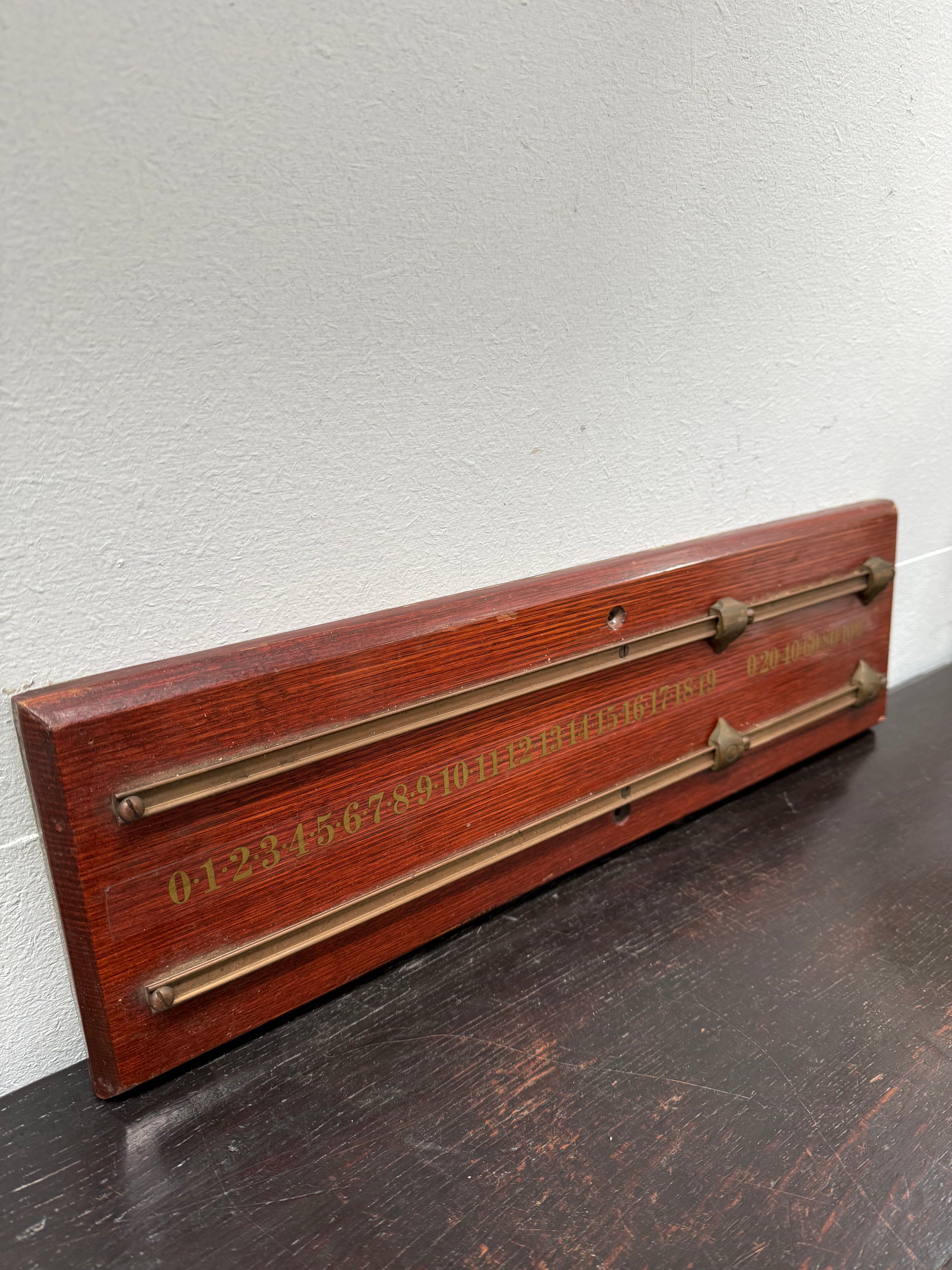 Antique Billiards / Snooker Score Rack | Antique & Vintage | Moonee Ponds Antiques | Australia Wide Delivery