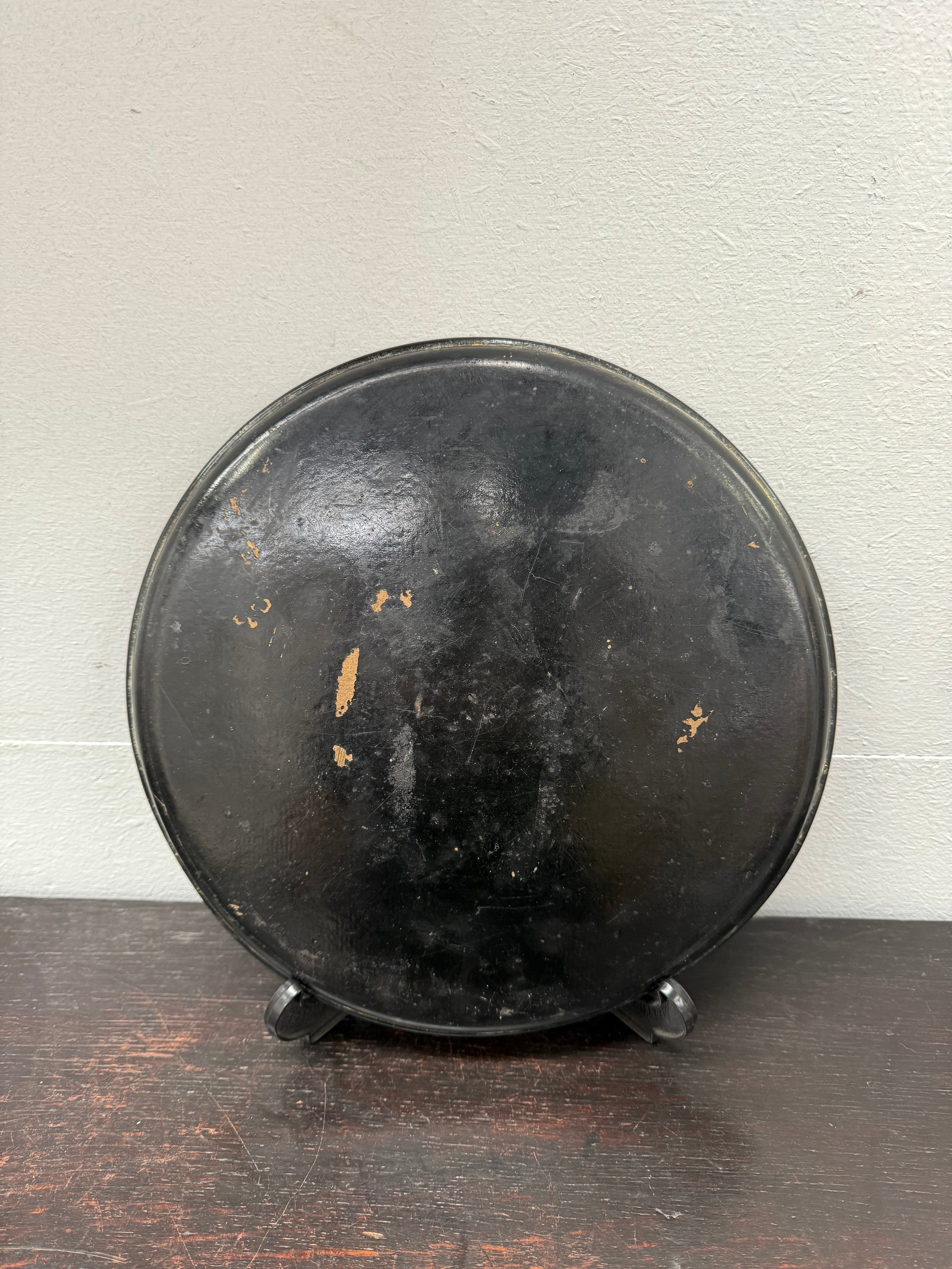 Japanese Lacquer Hand Painted Tray | Antique & Vintage | Moonee Ponds Antiques | Australia Wide Delivery