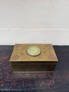 Antique Chinese Engraved Brass Trinket Box | Antique & Vintage | Moonee Ponds Antiques | Australia Wide Delivery