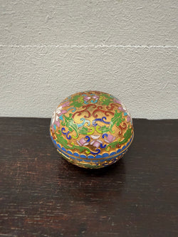 Pretty Vintage Chinese Cloisonne Trinket Box | Antique & Vintage | Moonee Ponds Antiques | Australia Wide Delivery