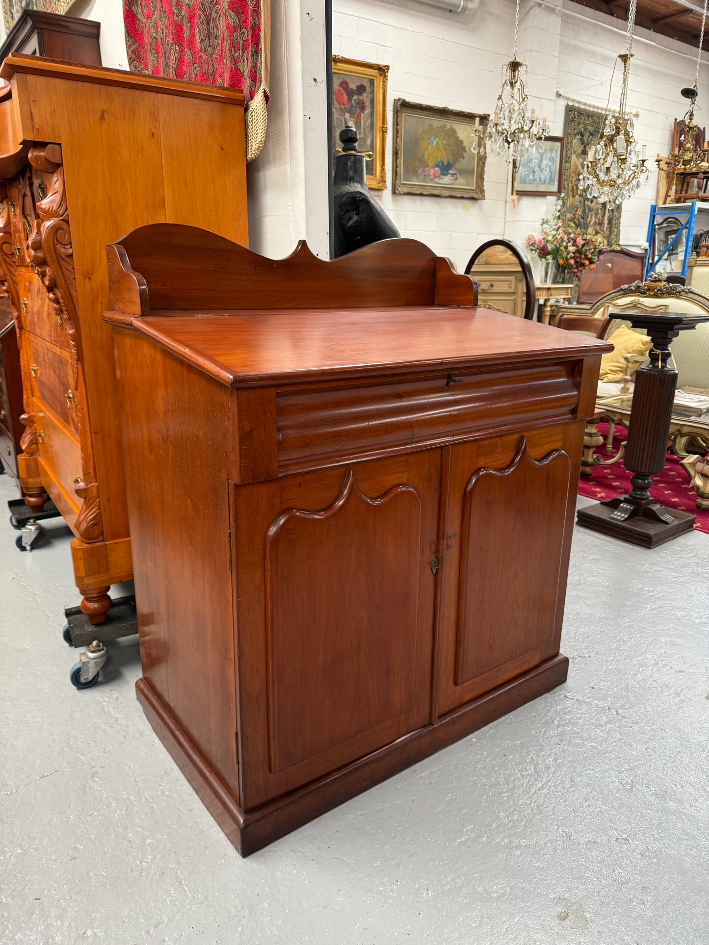 Australian Colonial Cedar Post Masters Desk