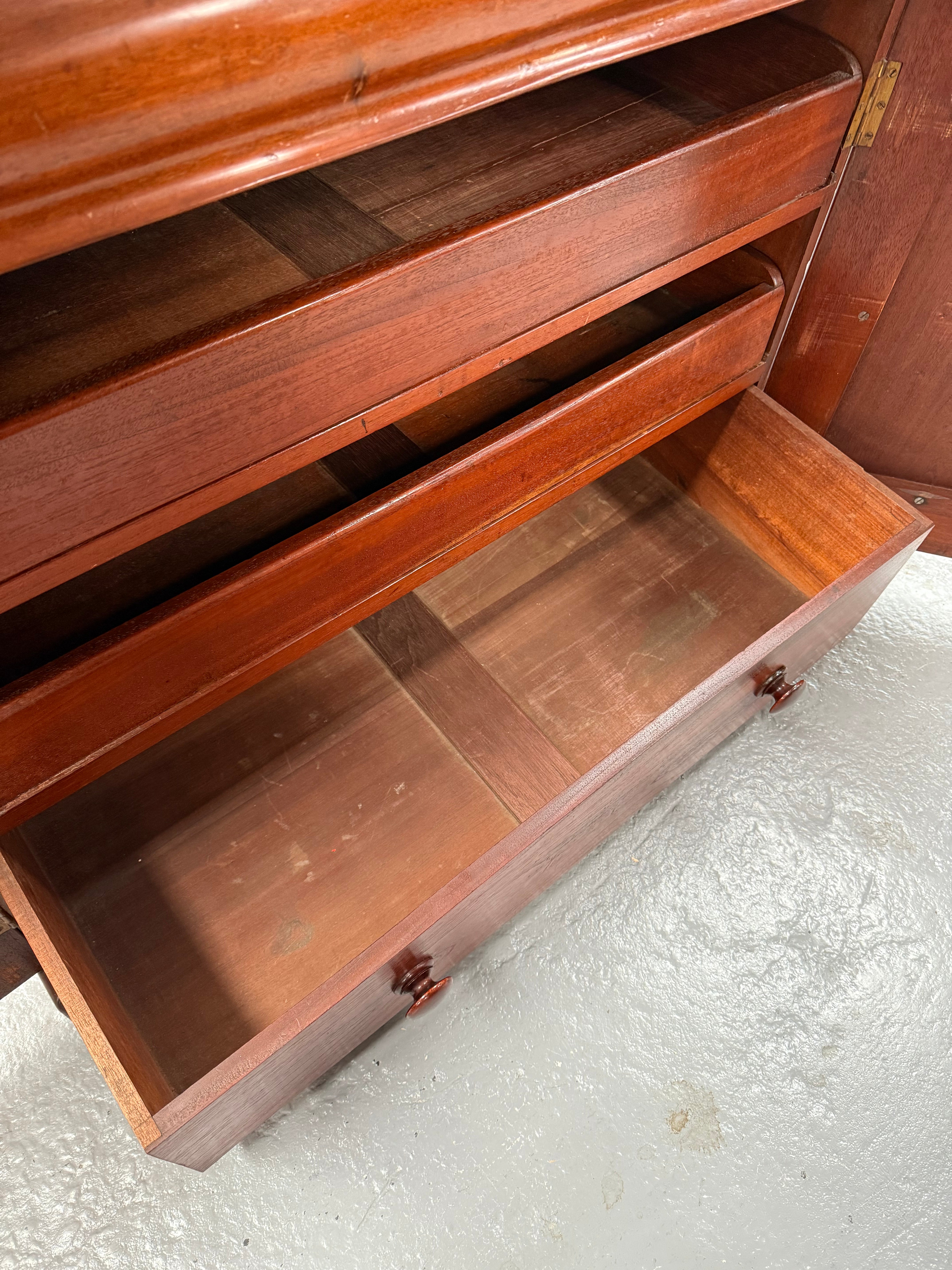 Australian Colonial Cedar Post Masters Desk | Antique & Vintage | Moonee Ponds Antiques | Australia Wide Delivery
