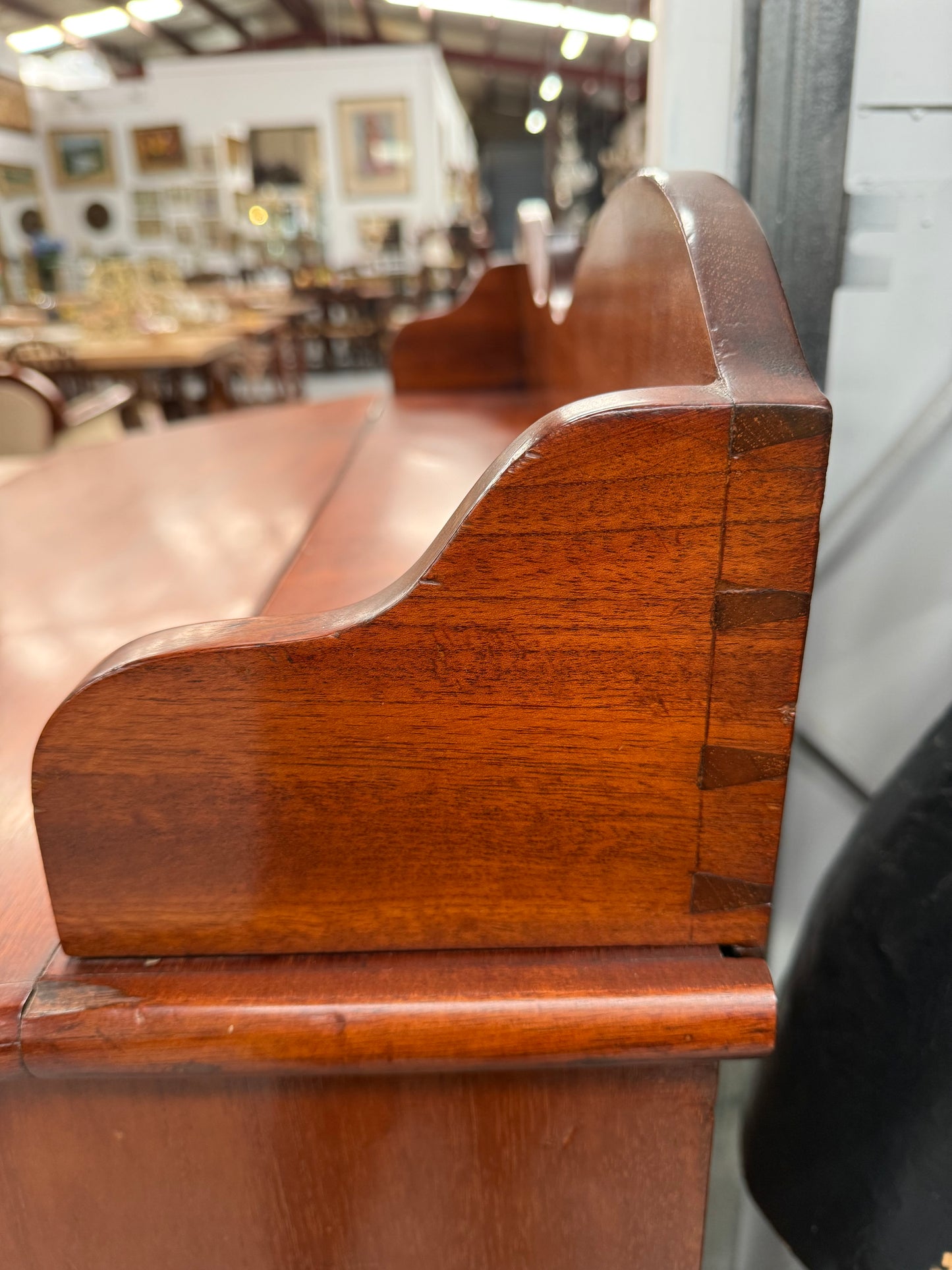 Australian Colonial Cedar Post Masters Desk