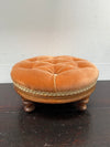 Lovely Vintage Upholstered Footstool | Antique & Vintage | Moonee Ponds Antiques | Australia Wide Delivery