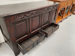 18th Century Oak Mule Trunk | Antique & Vintage | Moonee Ponds Antiques | Australia Wide Delivery