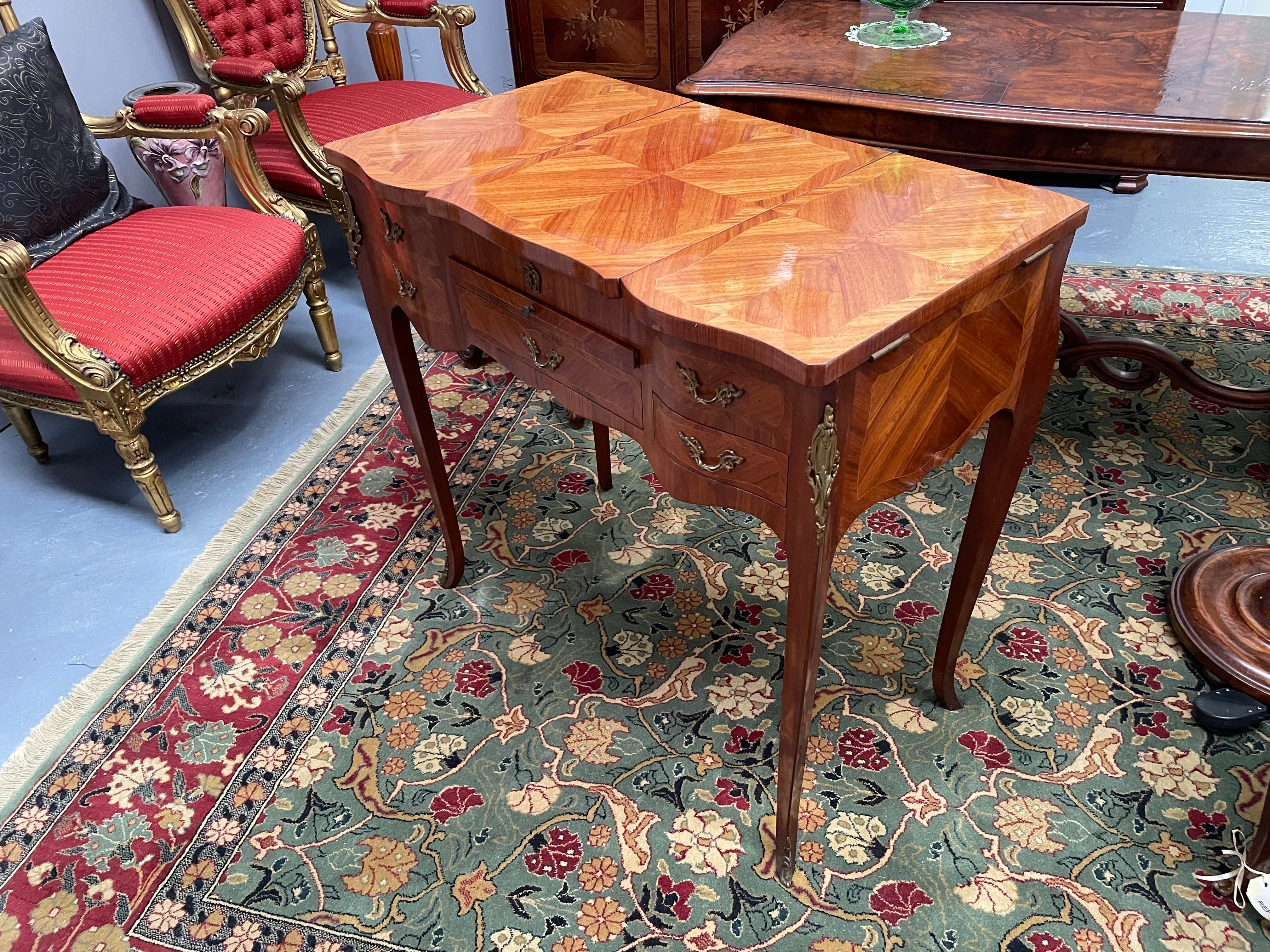 Early 20th Century French Louis XV Style Lady's Dressing Table "Poudreuse" | Antique & Vintage | Moonee Ponds Antiques | Australia Wide Delivery