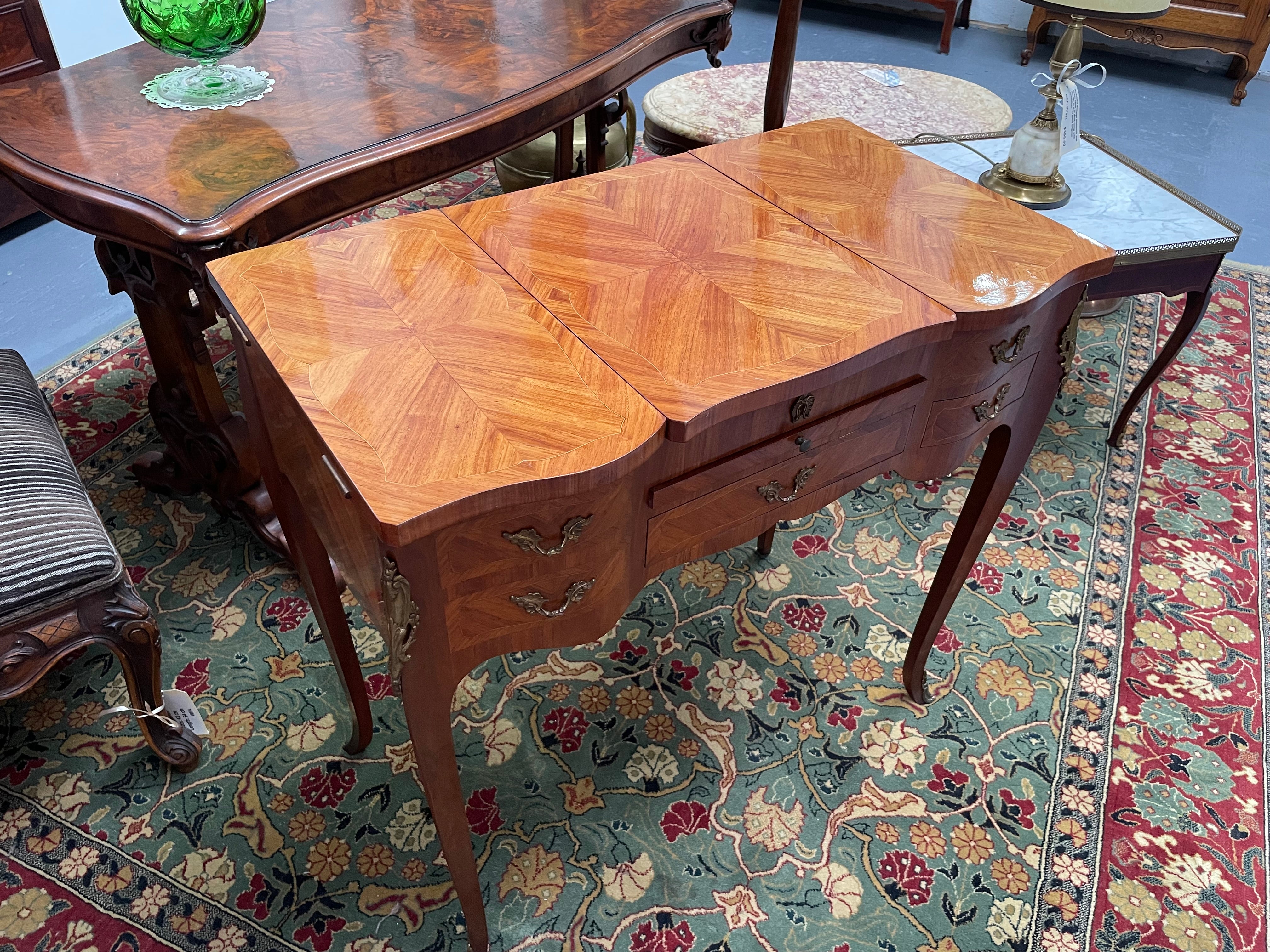 Early 20th Century French Louis XV Style Lady's Dressing Table "Poudreuse" | Antique & Vintage | Moonee Ponds Antiques | Australia Wide Delivery