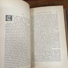 Richard Wagner's Prose Works Antique Book